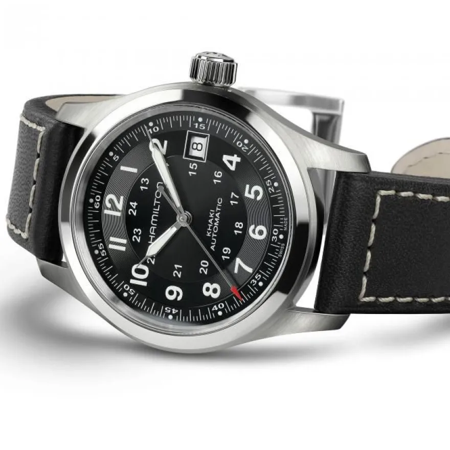 Hamilon Khaki Field horloge H70455733 + Luxe Cadeau
