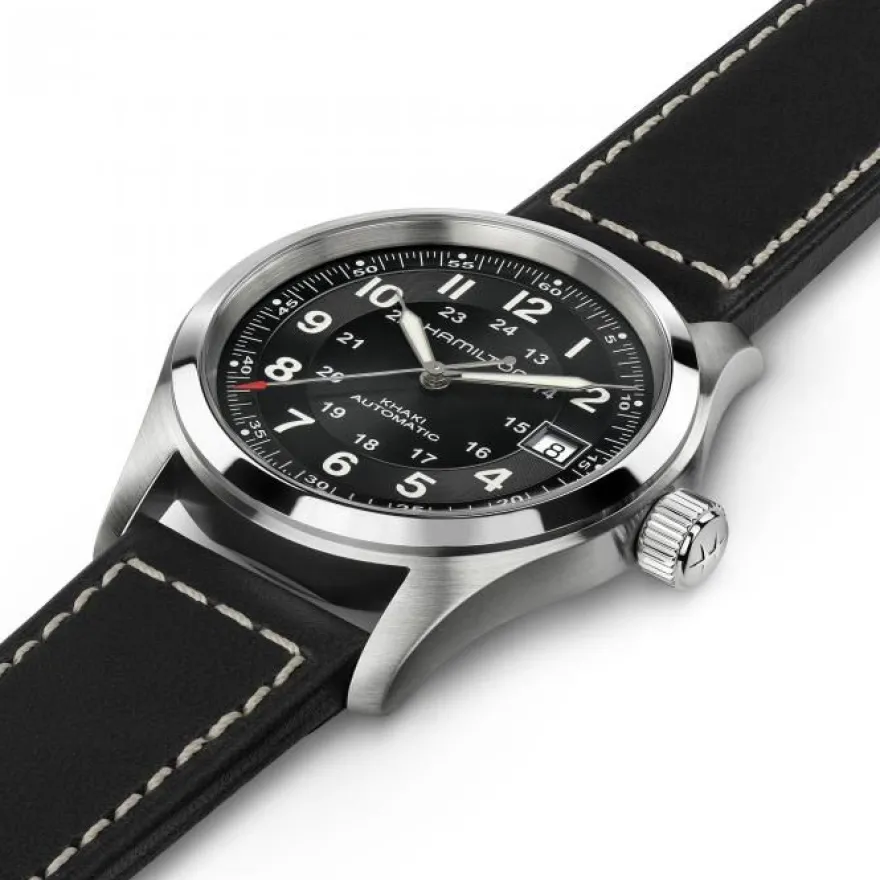 Hamilon Khaki Field horloge H70455733 + Luxe Cadeau