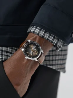 Hamilton Jazzmaster Open Heart 42mm H32675581 + Luxe Cadeau