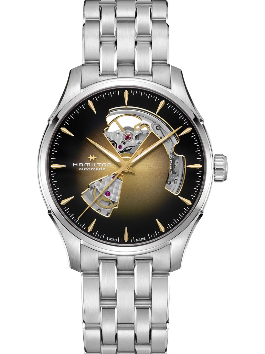 Hamilton Jazzmaster Open Heart 40mm H32675101 + Luxe Cadeau