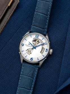 Hamilton Jazzmaster Open Heart H32705651 + Luxe Cadeau