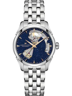 Hamilton Jazzmaster Open Heart 36mm H32215142 + Luxe Cadeau