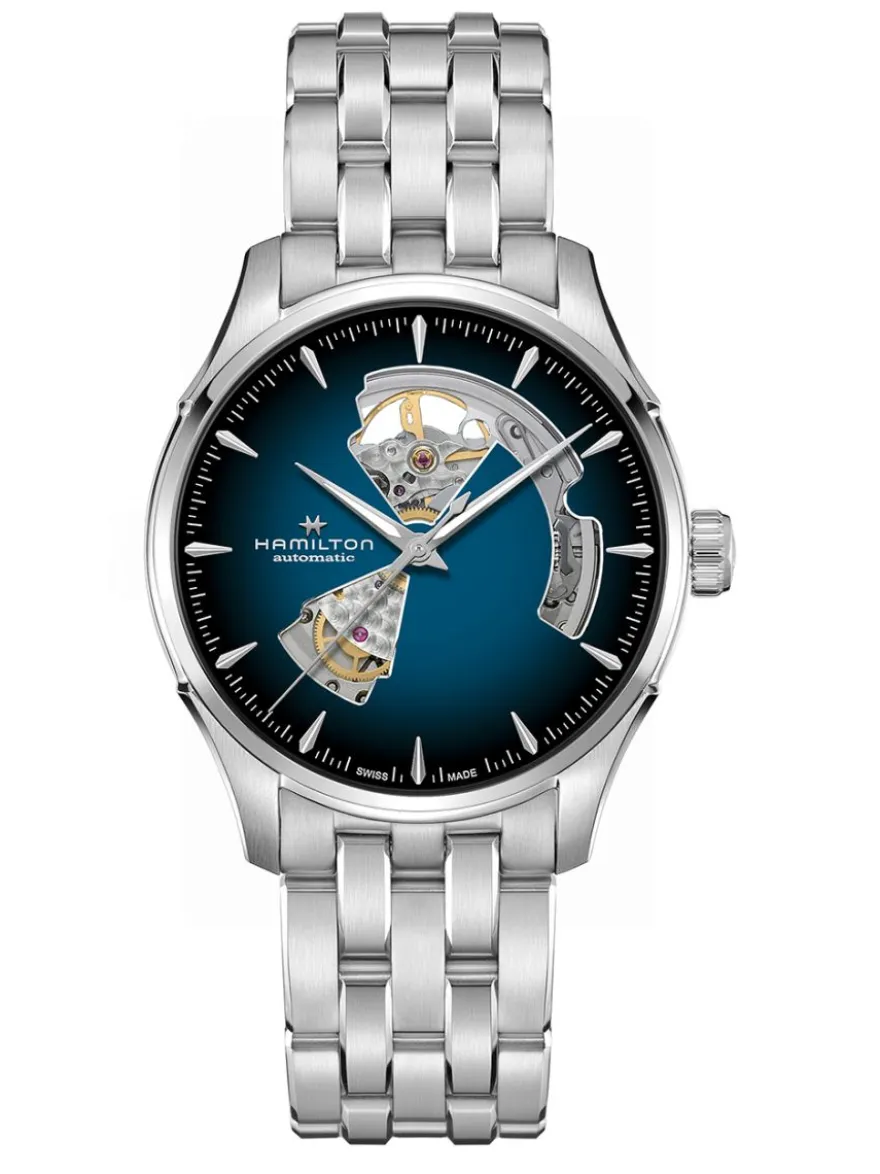 Hamilton Jazzmaster Open Heart H32675140 + Luxe Cadeau