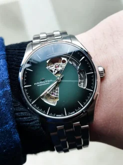 Hamilton Jazzmaster Open Heart H32675160 + Luxe Cadeau