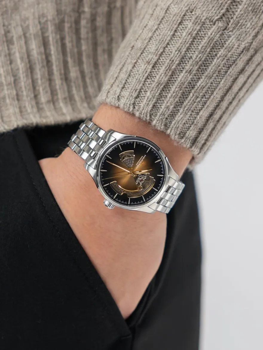 Hamilton Jazzmaster Open Heart 42mm H32675181 + Luxe Cadeau