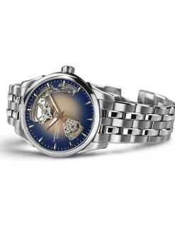 Hamilton Jazzmaster Open Heart Lady H32215101 + Luxe Cadeau
