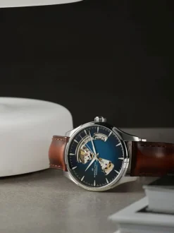 Hamilton Jazzmaster Open Heart H32675540 + Luxe Cadeau