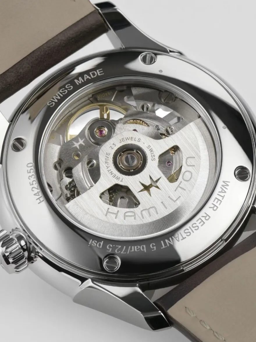 Hamilton Jazzmaster Skeleton H42535810 + Luxe Cadeau