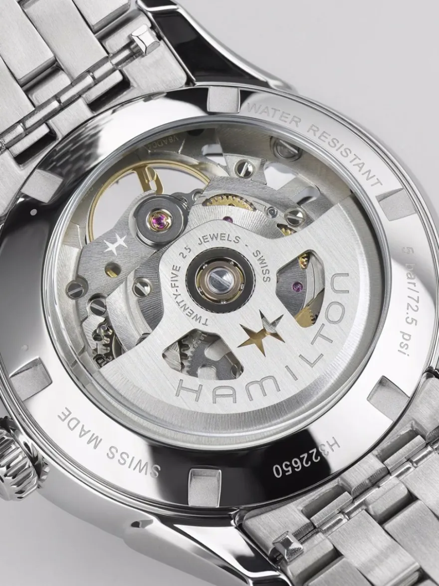 Hamilton Jazzmaster Skeleton Lady H32265101 + Luxe Cadeau
