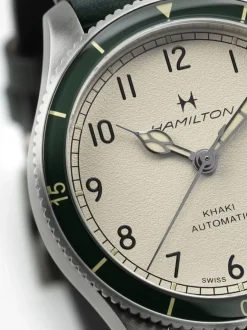 Hamilton Khaki Aviation Pilot Pioneer 38mm H76255810 + Luxe Cadeau