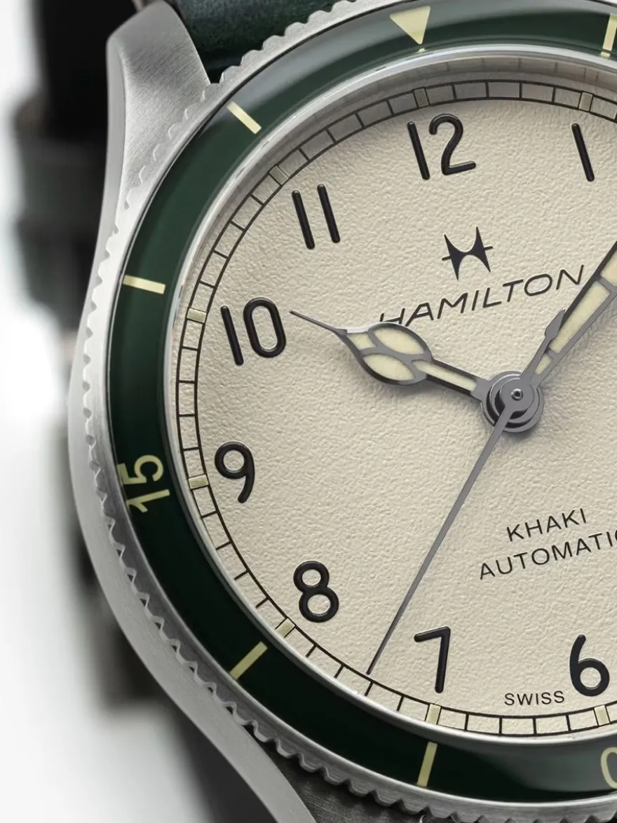 Hamilton Khaki Aviation Pilot Pioneer 38mm H76255810 + Luxe Cadeau