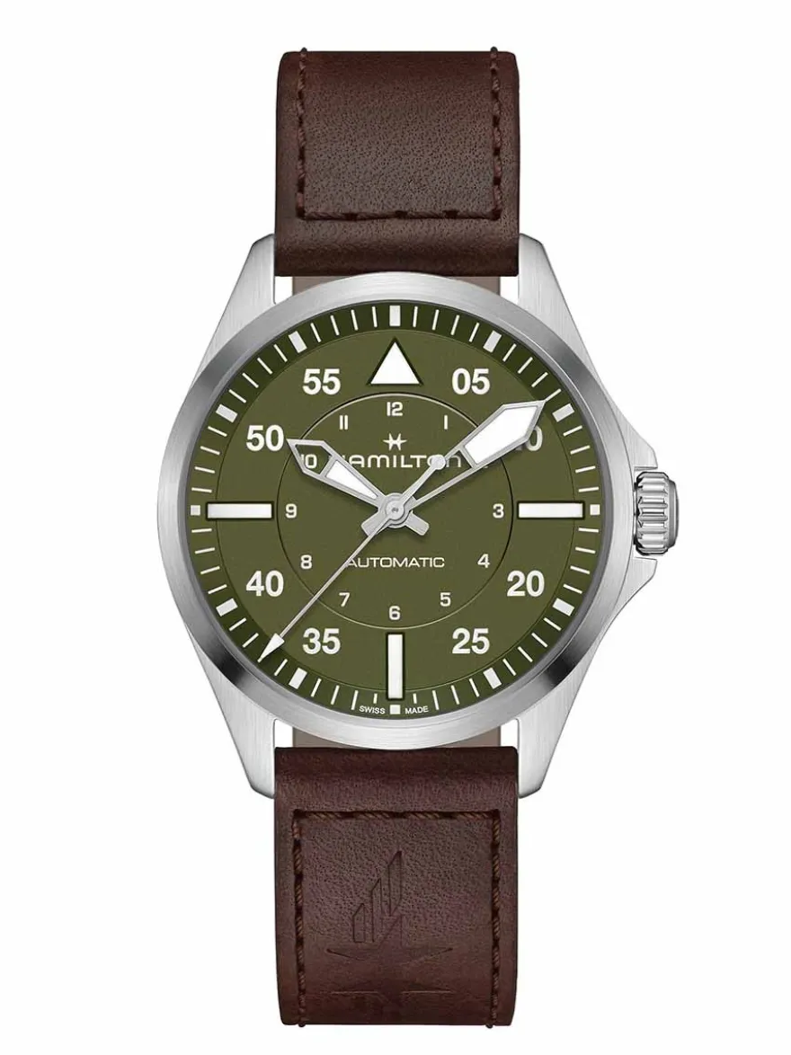 Hamilton Khaki Aviation Pilot H76305560 + Luxe Cadeau