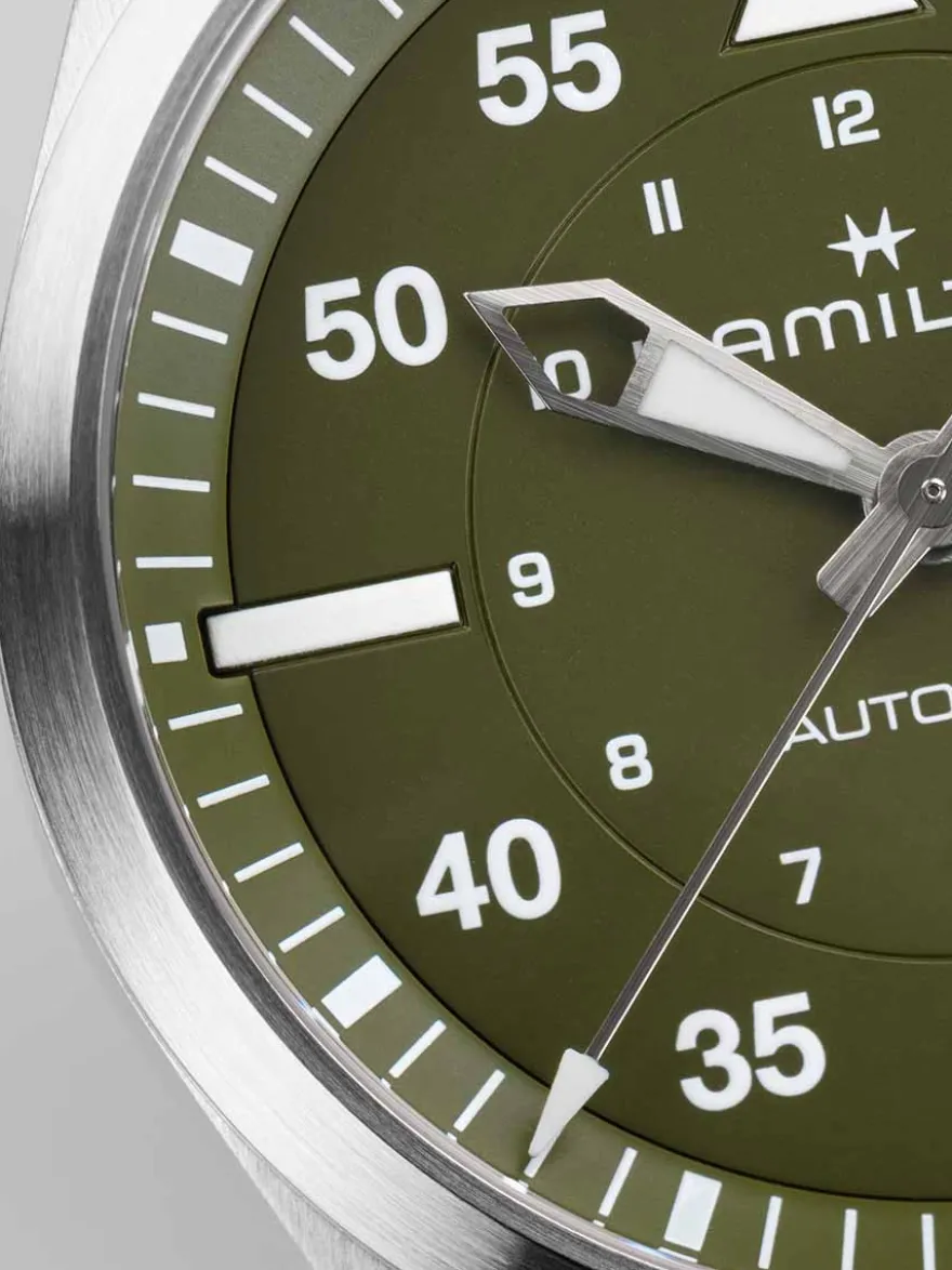 Hamilton Khaki Aviation Pilot H76305560 + Luxe Cadeau