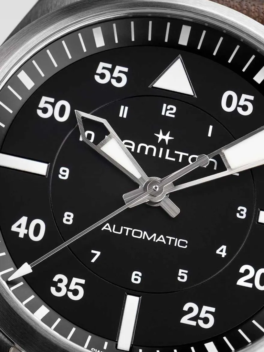 Hamilton Khaki Aviation Pilot H76305530 + Luxe Cadeau