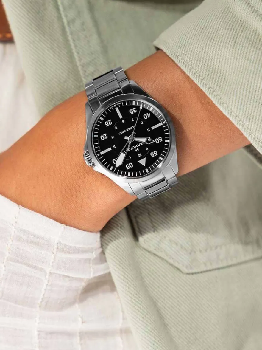 Hamilton Khaki Aviation Pilot H76305130 + Luxe Cadeau