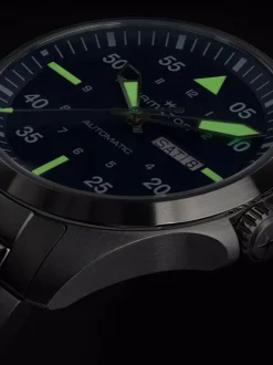 Hamilton Khaki Aviation Pilot Day Date H64635140