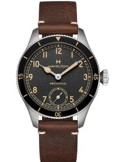 Hamilton Khaki Aviation Pilot Pioneer H76719530 + Cadeau