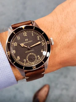 Hamilton Khaki Aviation Pilot Pioneer H76719530 + Cadeau