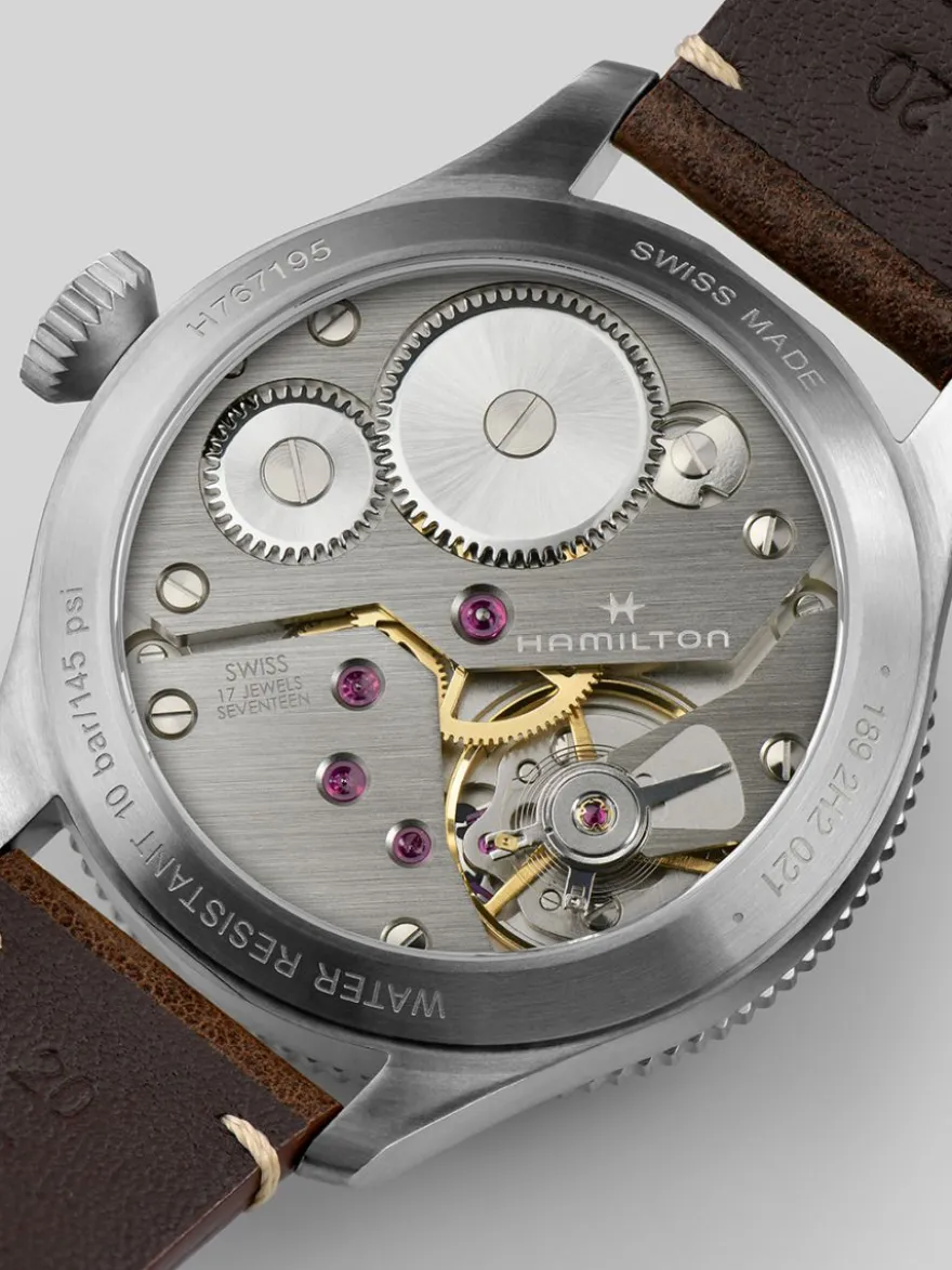 Hamilton Khaki Aviation Pilot Pioneer H76719530 + Cadeau