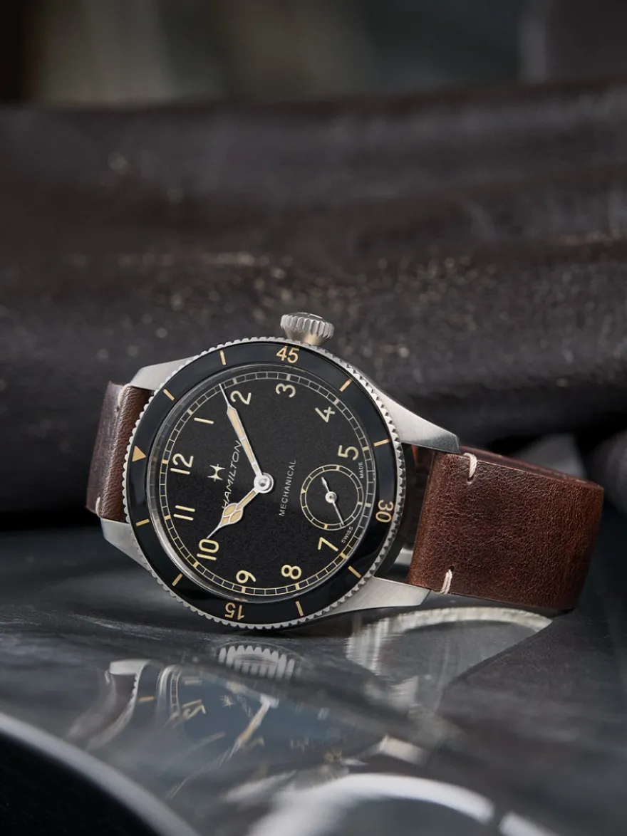 Hamilton Khaki Aviation Pilot Pioneer H76719530 + Cadeau