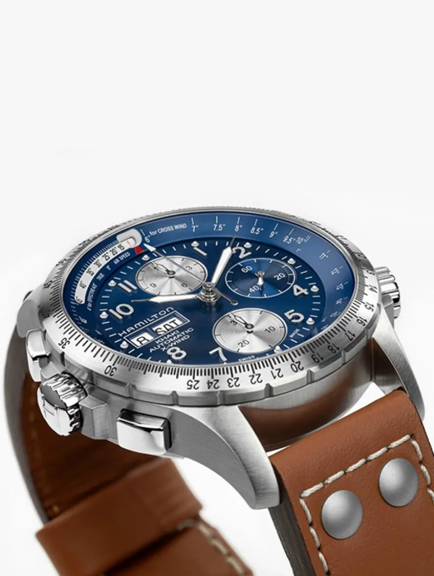 Hamilton Khaki Aviation X-Wind Chronograph H77506540 + Luxe Cadeau