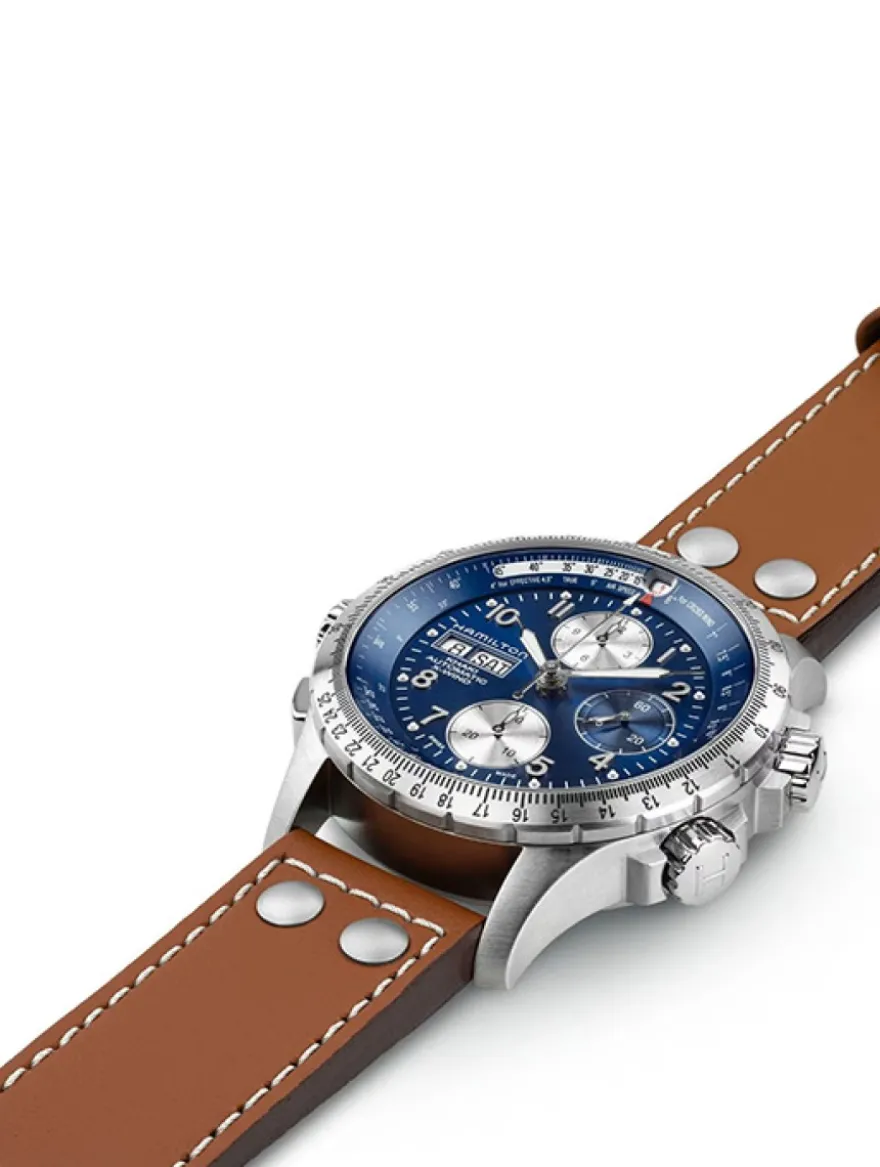 Hamilton Khaki Aviation X-Wind Chronograph H77506540 + Luxe Cadeau