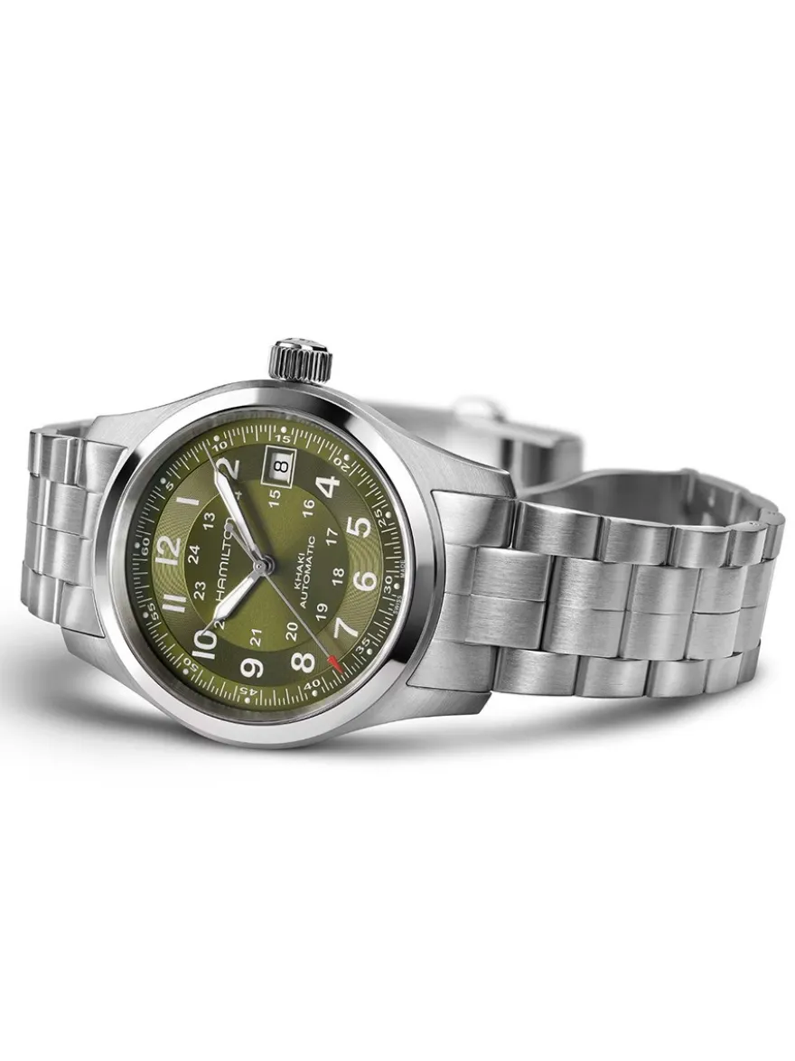 Hamilton Khaki Field Automatic 38mm H70455160 + Luxe Cadeau