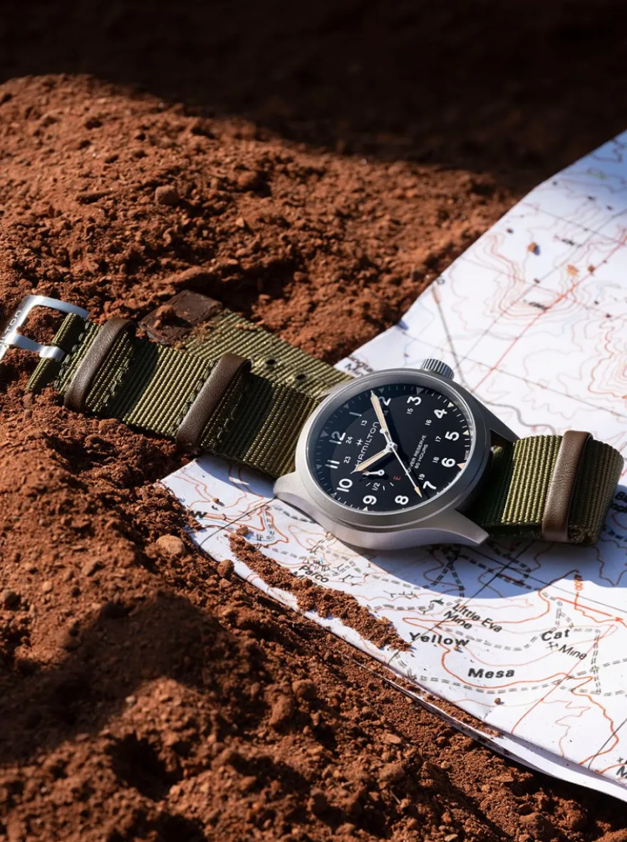 Hamilton Khaki Field Mechanical Power Reserve H69509930 + Luxe Cadeau