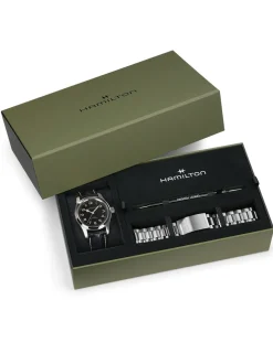 Hamilton Khaki Field Murph 42mm Strapset Edition H70605732 + Luxe Cadeau