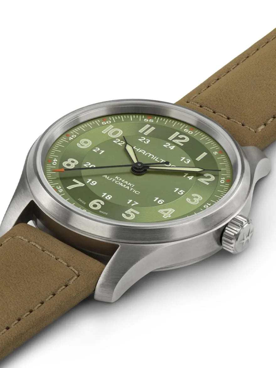 Hamilton Khaki Field Titanium H70545560 + Luxe Cadeau