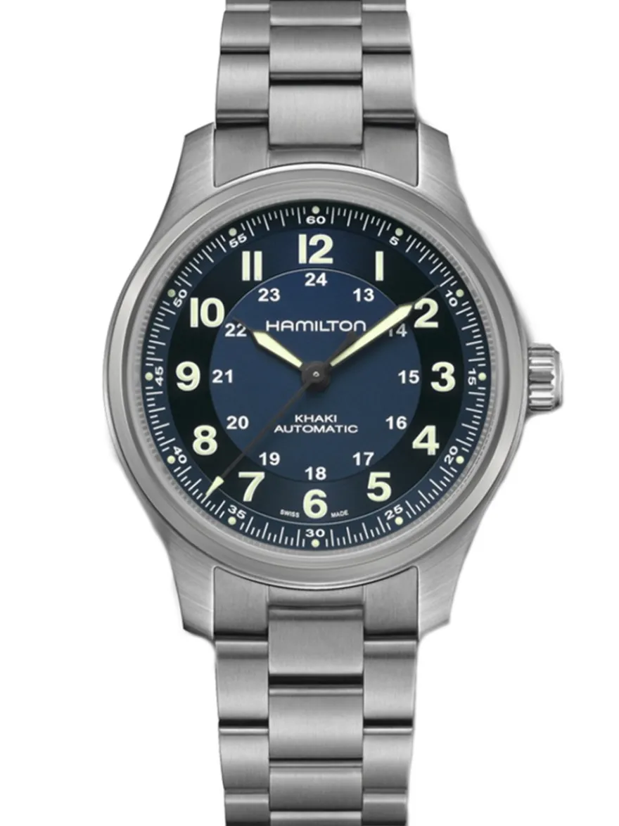 Hamilton Khaki Field Titanium H70545140 + Luxe Cadeau