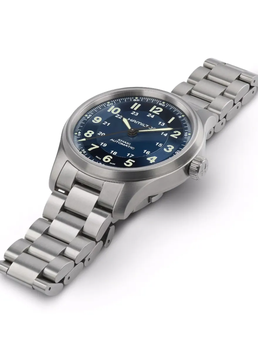 Hamilton Khaki Field Titanium H70545140 + Luxe Cadeau