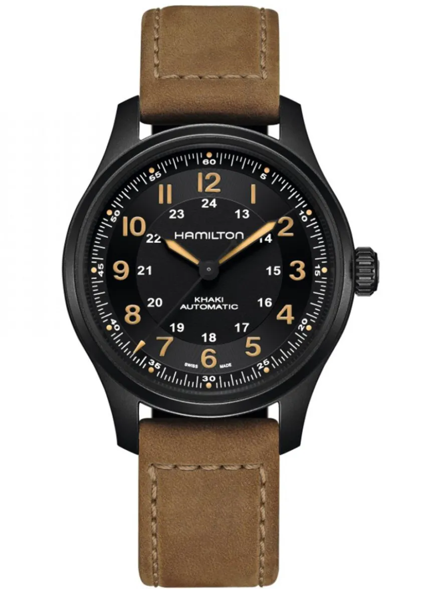 Hamilton Khaki Field Titanium H70665533 + Luxe Cadeau