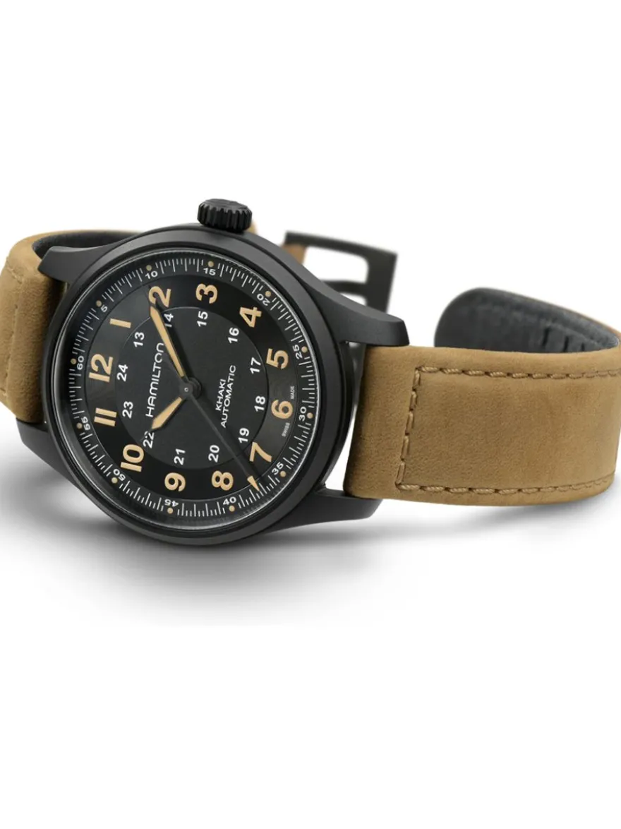 Hamilton Khaki Field Titanium H70665533 + Luxe Cadeau