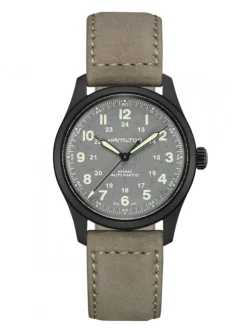 Hamilton Khaki Field Titanium H70215880 + Luxe Cadeau