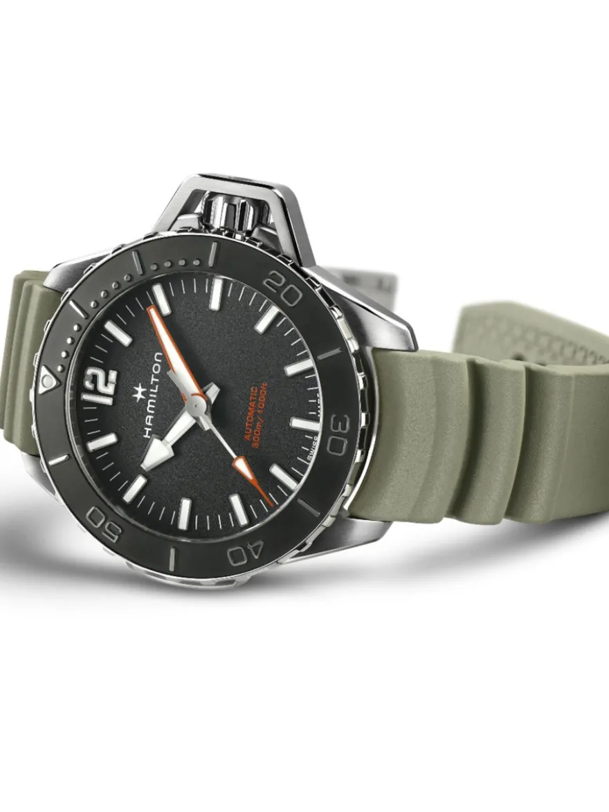 Hamilton Khaki Navy Frogmen H77825331 + Luxe Cadeau