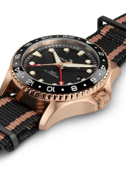 Hamilton Khaki Navy Scuba Auto GMT H82565930 + Luxe Cadeau