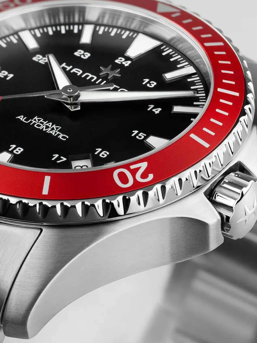 Hamilton Khaki Navy Scuba Auto H82405130 + Luxe Cadeau
