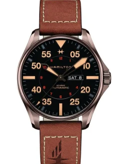 Hamilton Khaki Pilot Day Date H64605531 + Luxe cadeau
