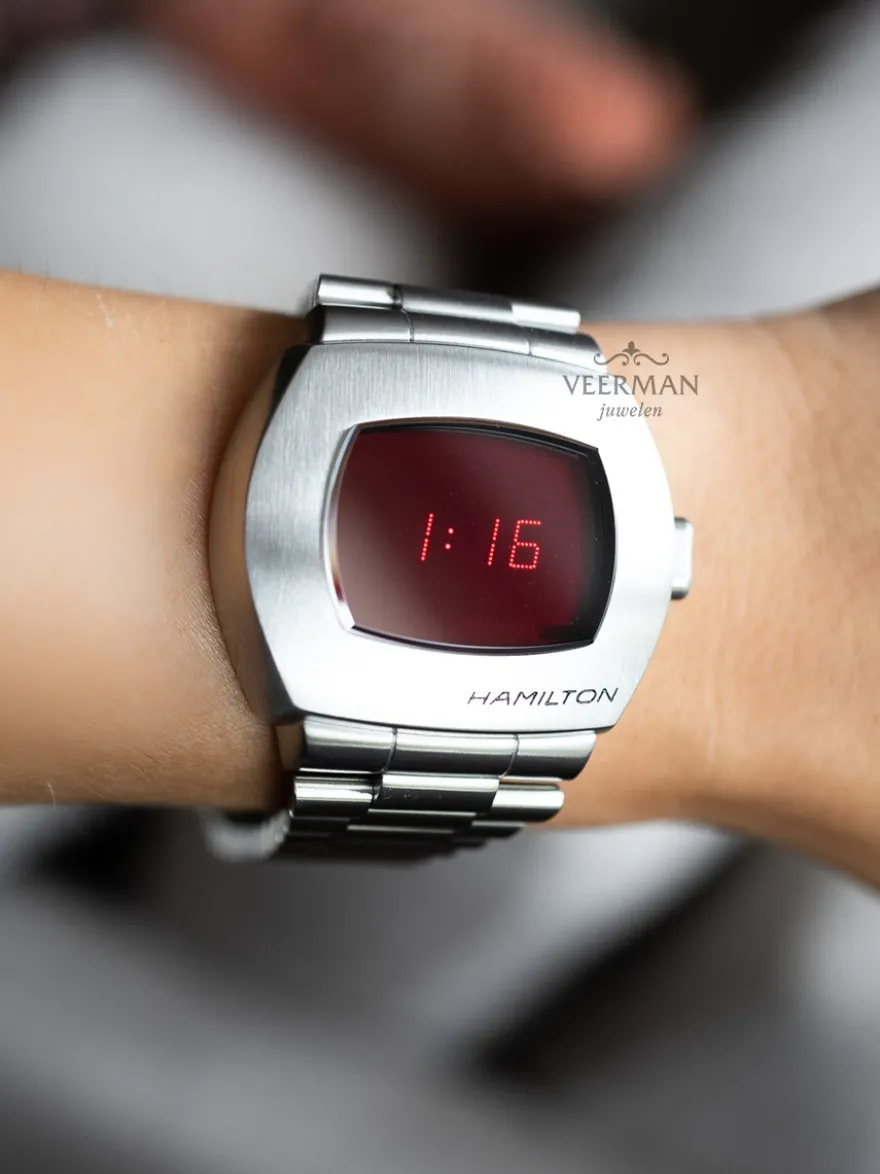 Hamilton Pulsar PSR Digital H52414130 + Luxe Cadeau