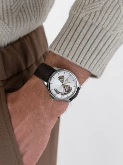 Hamiton Jazzmaster Open Heart 36mm H32215642 + Luxe Cadeau