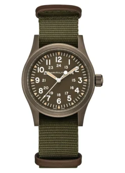 H69449961 Hamilton Khaki Field Mechanical + Luxe Cadeau