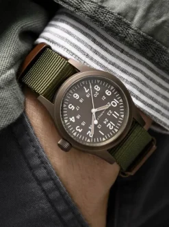 H69449961 Hamilton Khaki Field Mechanical + Luxe Cadeau