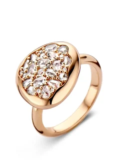 Limited edition ROOS ring met roos diamant