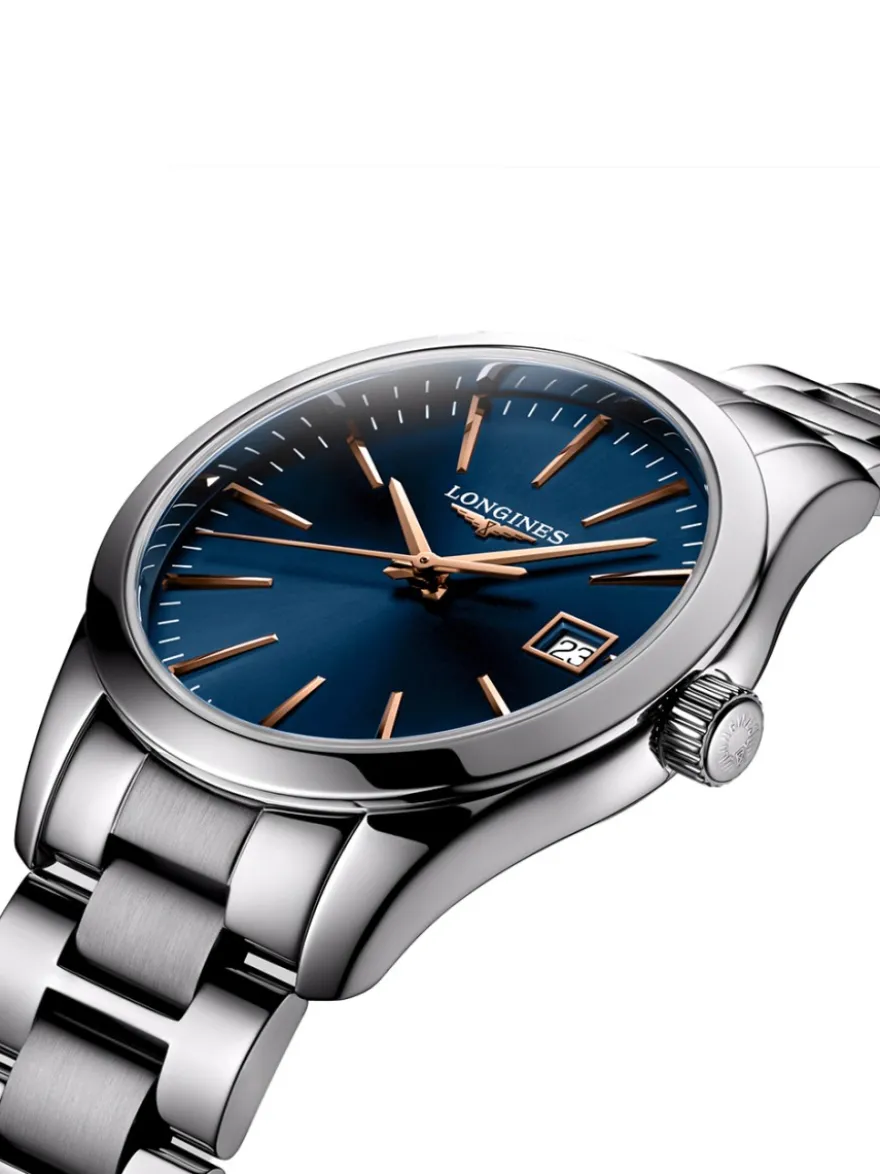 Longines Classic Conquest 34mm L2.386.4.92.6 + Luxe Cadeau