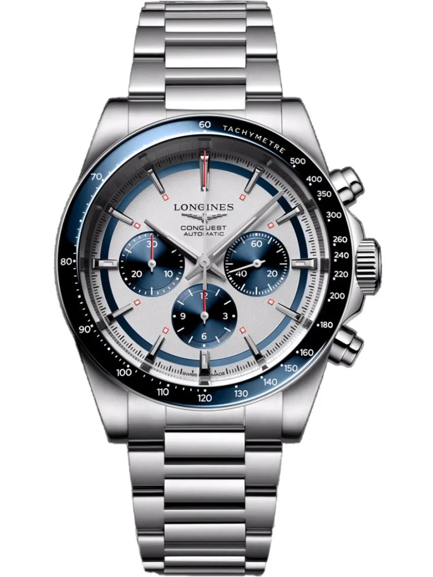 Longines Conquest Chronograph L3.835.4.98.6 + Luxe Cadeau