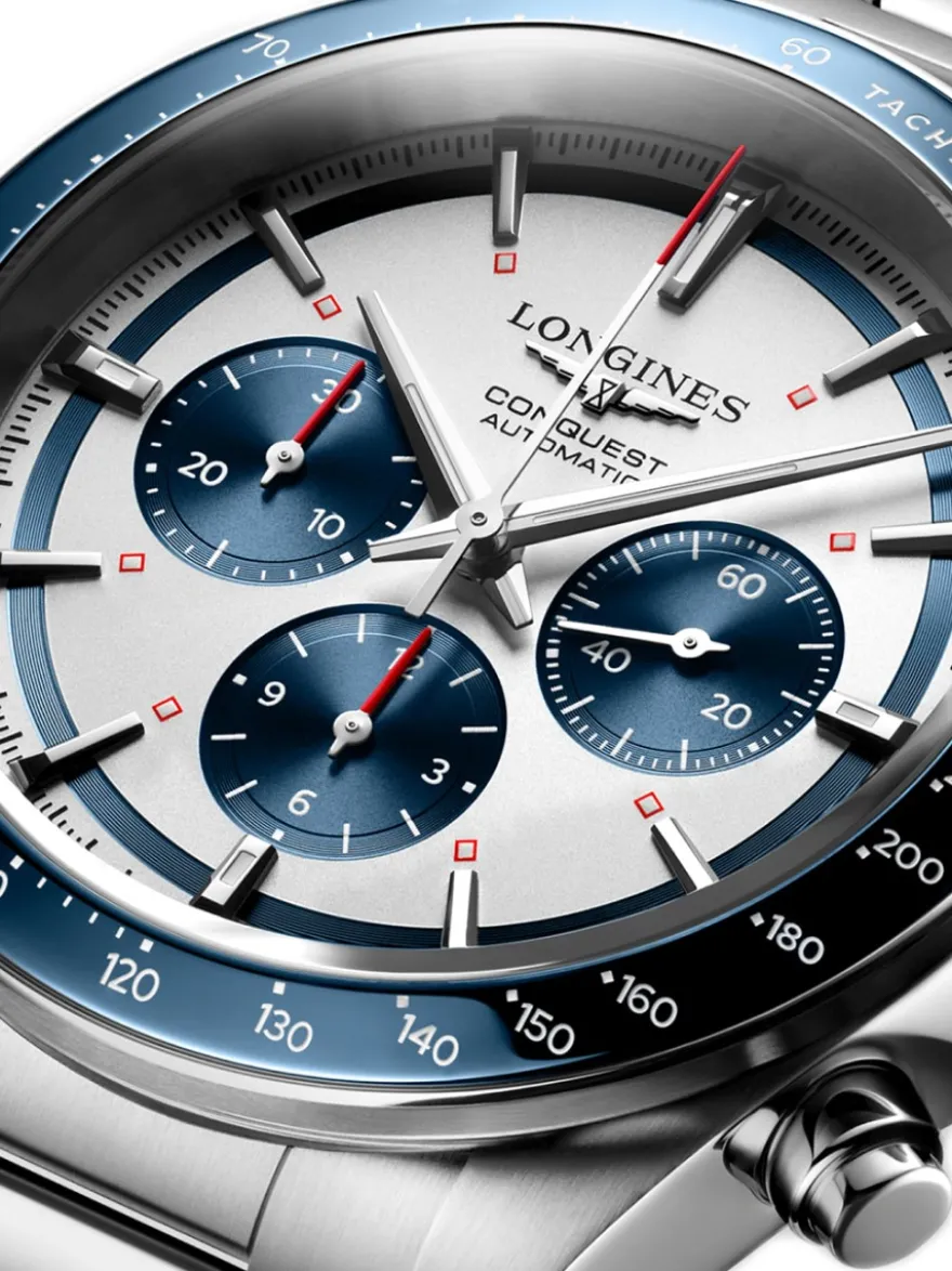 Longines Conquest Chronograph L3.835.4.98.6 + Luxe Cadeau