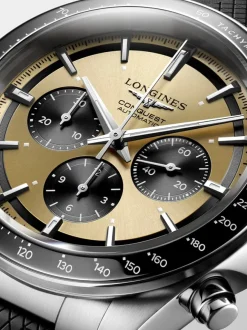 Longines Conquest Chronograph L3.835.4.32.9 + Luxe Cadeau