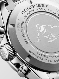 Longines Conquest Chronograph Ski Edition L3.836.4.52.9 + Luxe Cadeau