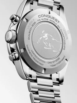 Longines Conquest Chronograph Ski Edition L3.836.4.52.9 + Luxe Cadeau